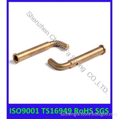 Compliant Precision Turning with Bending Part